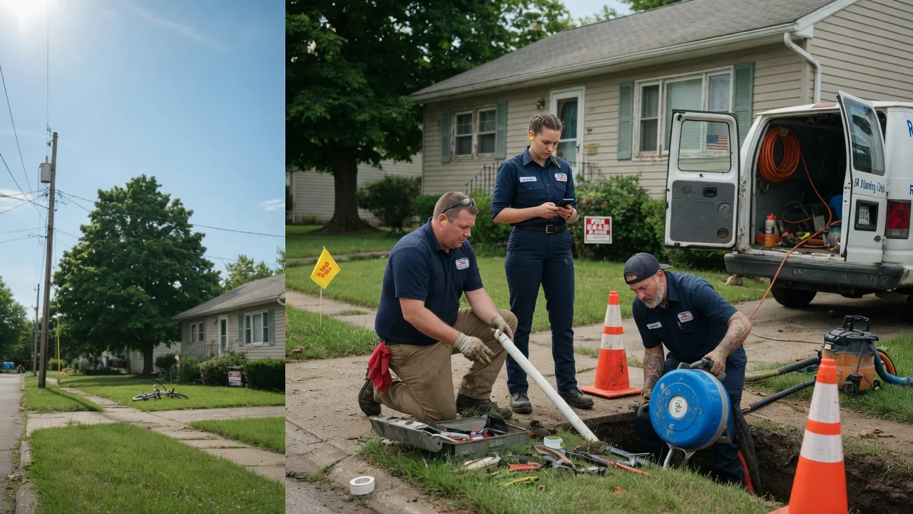 Sewer Line Repair in Wheatland, ND near me